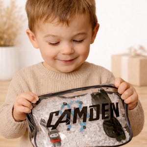 Personalized Boys Easter Gift Bag, Ninja Fidget Spinner, Sunglasses
