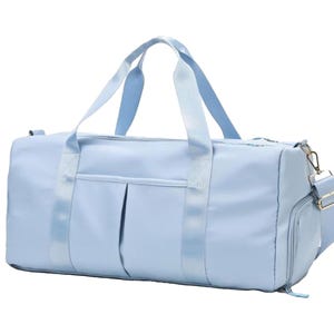 Custom Duffel Bag, Bridesmaid Proposal Gift, Personalized Weekender Travel Bag image 5