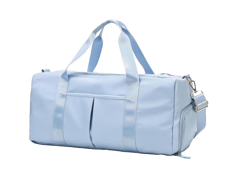 Custom Duffel Bag, Bridesmaid Proposal Gift, Personalized Weekender Travel Bag image 5
