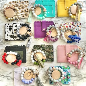 Pulsera de mujer, pulsera de silicona, regalo de Navidad, pulsera personalizada, llavero personalizado, regalo para maestra, pulsera, billetera de mujer
