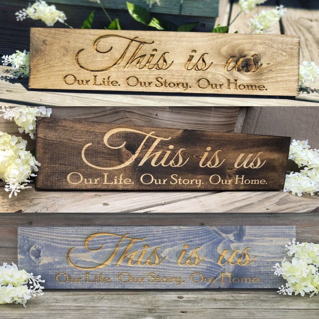 This is Us Sign This is Us Wood Sign This is Us Quote Sign Etsy