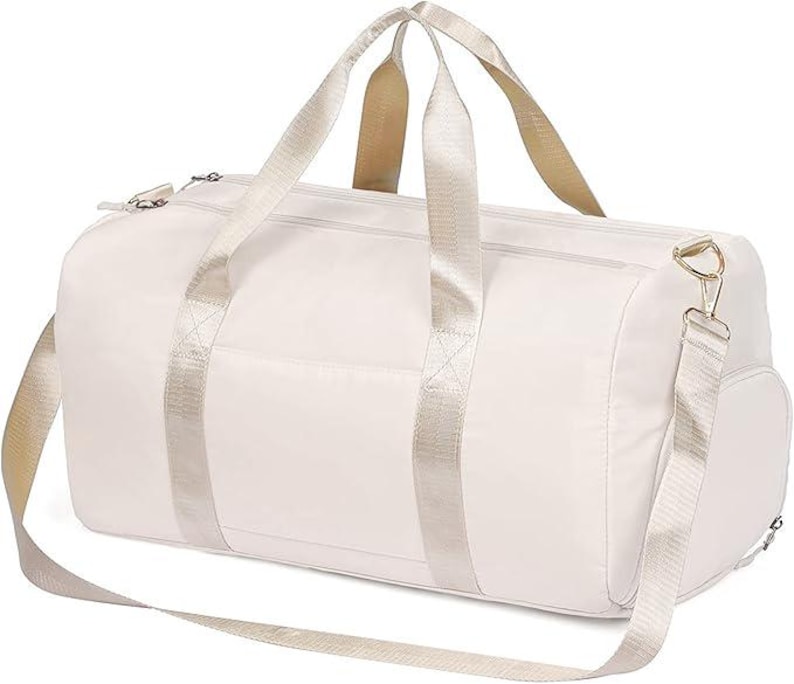 Custom Duffel Bag, Bridesmaid Proposal Gift, Personalized Weekender Travel Bag image 6