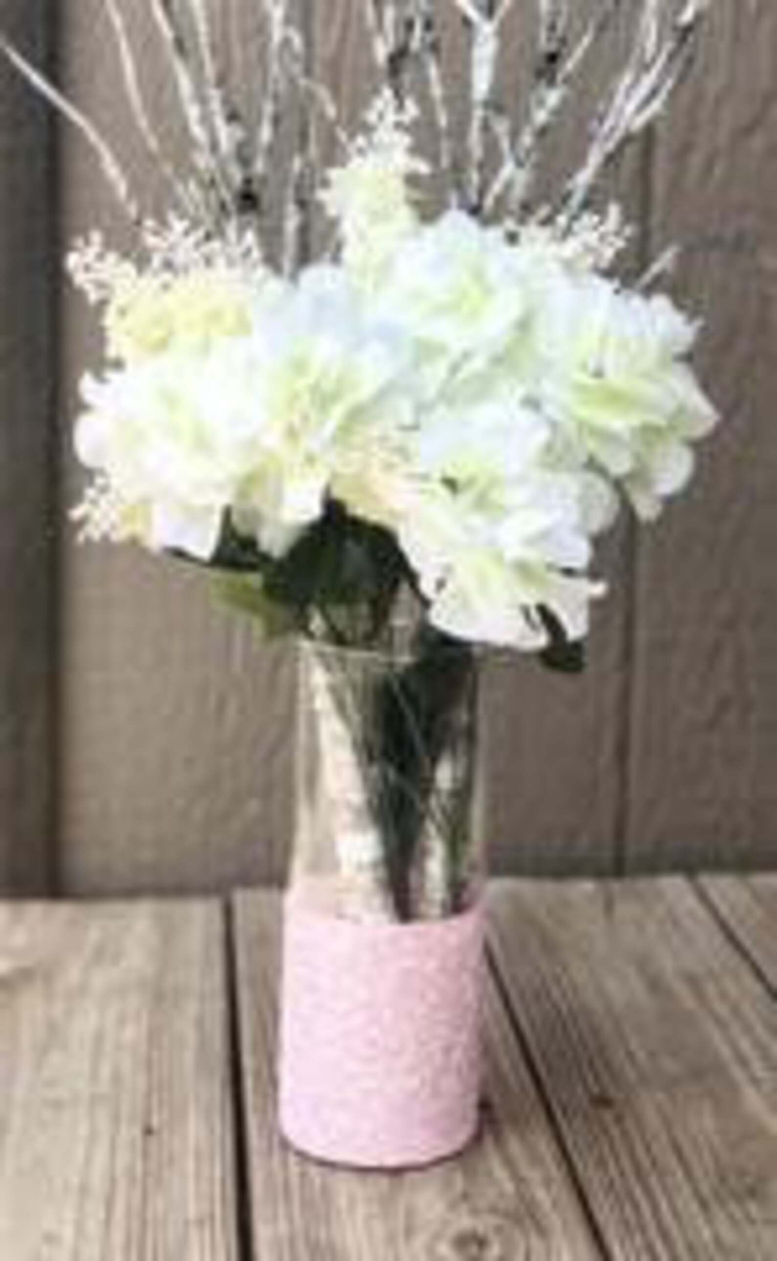 15 Vases Choose your color Glitter dipped vases 15 pack Etsy