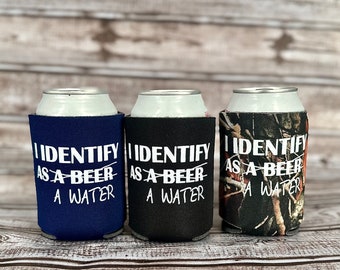Funny Foam Can Cooler, Novelty Drink Holder, Groomsman Gift