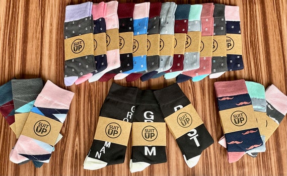 Groomsmen Socks, Wedding party Gift