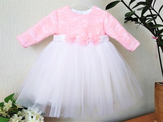 light pink lace dress