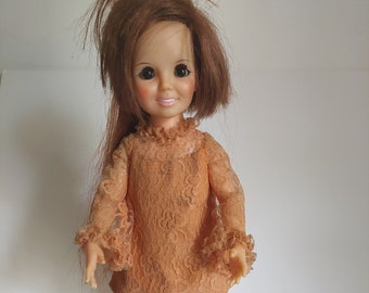 Vintage 1969 Ideal Toys Crissy Doll with growing hair