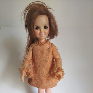 Vintage 1969 Ideal Toys Crissy Doll with growing hair