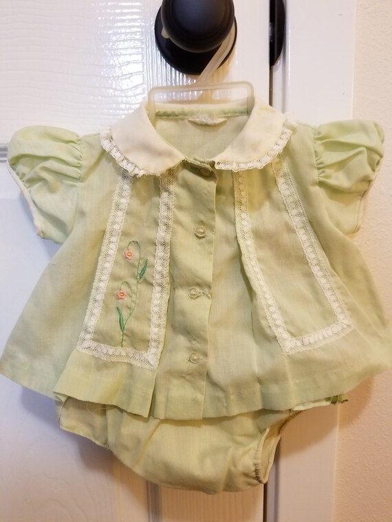 vintage newborn girl clothes