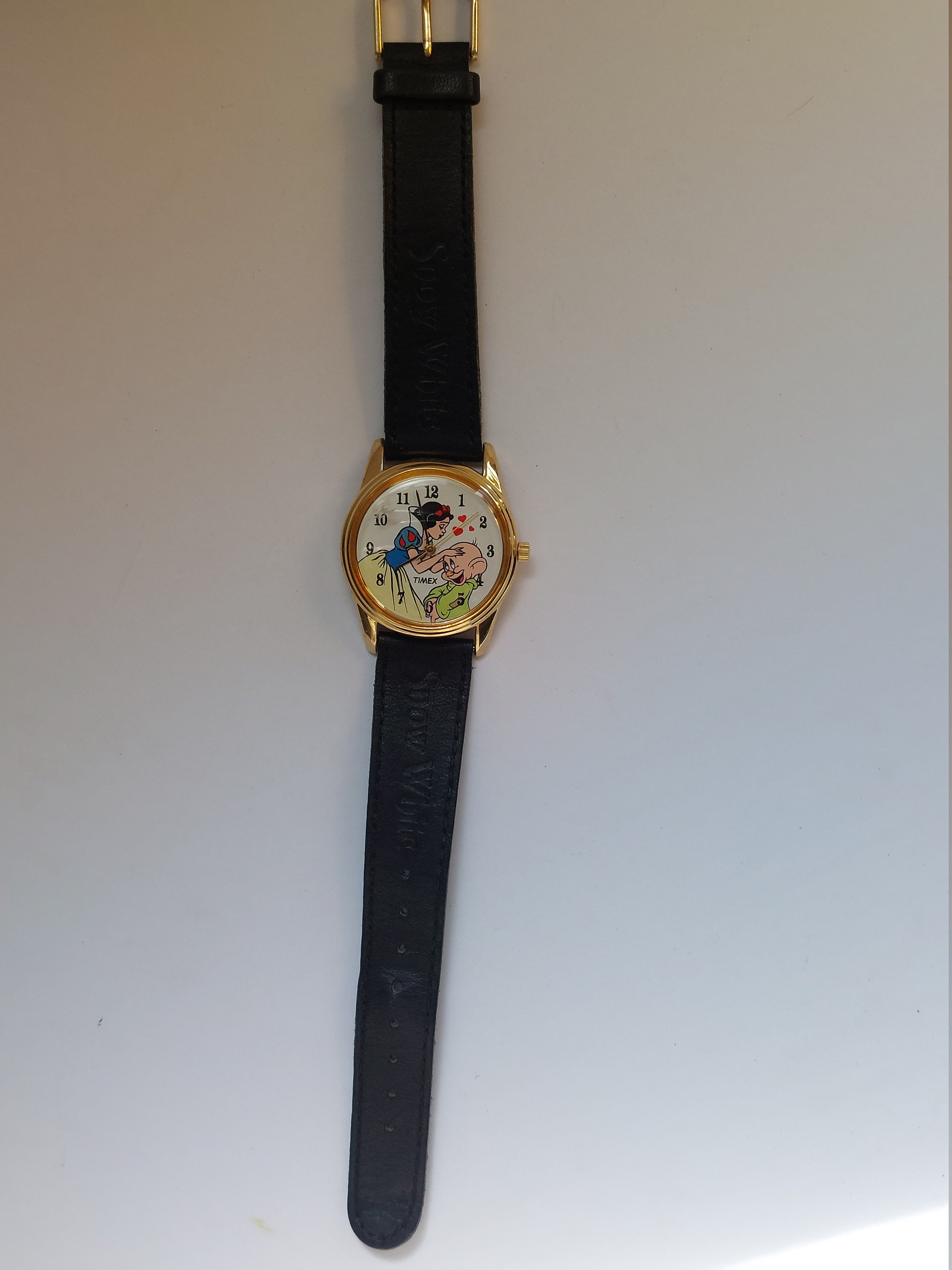 Vintage 1993 TIMEX Disney Snow White & Dopey Watch - Etsy
