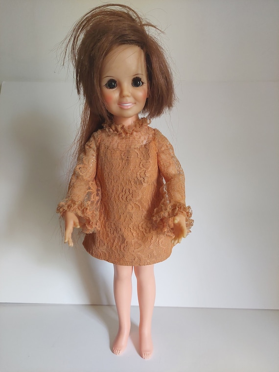 Vintage 1969 Ideal Toys Crissy Doll With Growing Hair Etsy