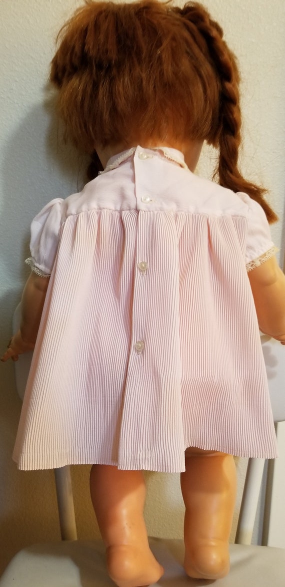 1960's Vintage Baby Girl Pink Dress, Clothes for … - image 3