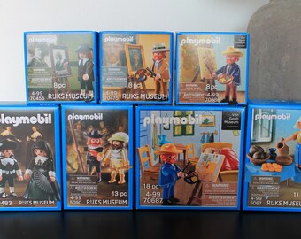 Playmobil Van Gogh Museum Rembrandt Vermeer Rijksmuseum | Playmobil Dutch Masters Art Gift Set | Typical Holland Gift Amsterdam