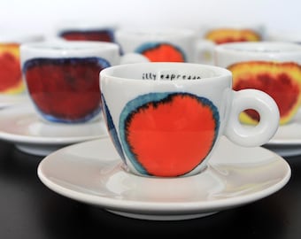 Illy Caffe Art Collection Vtg Cappuccino Cup, 2003 SHIZUKA
