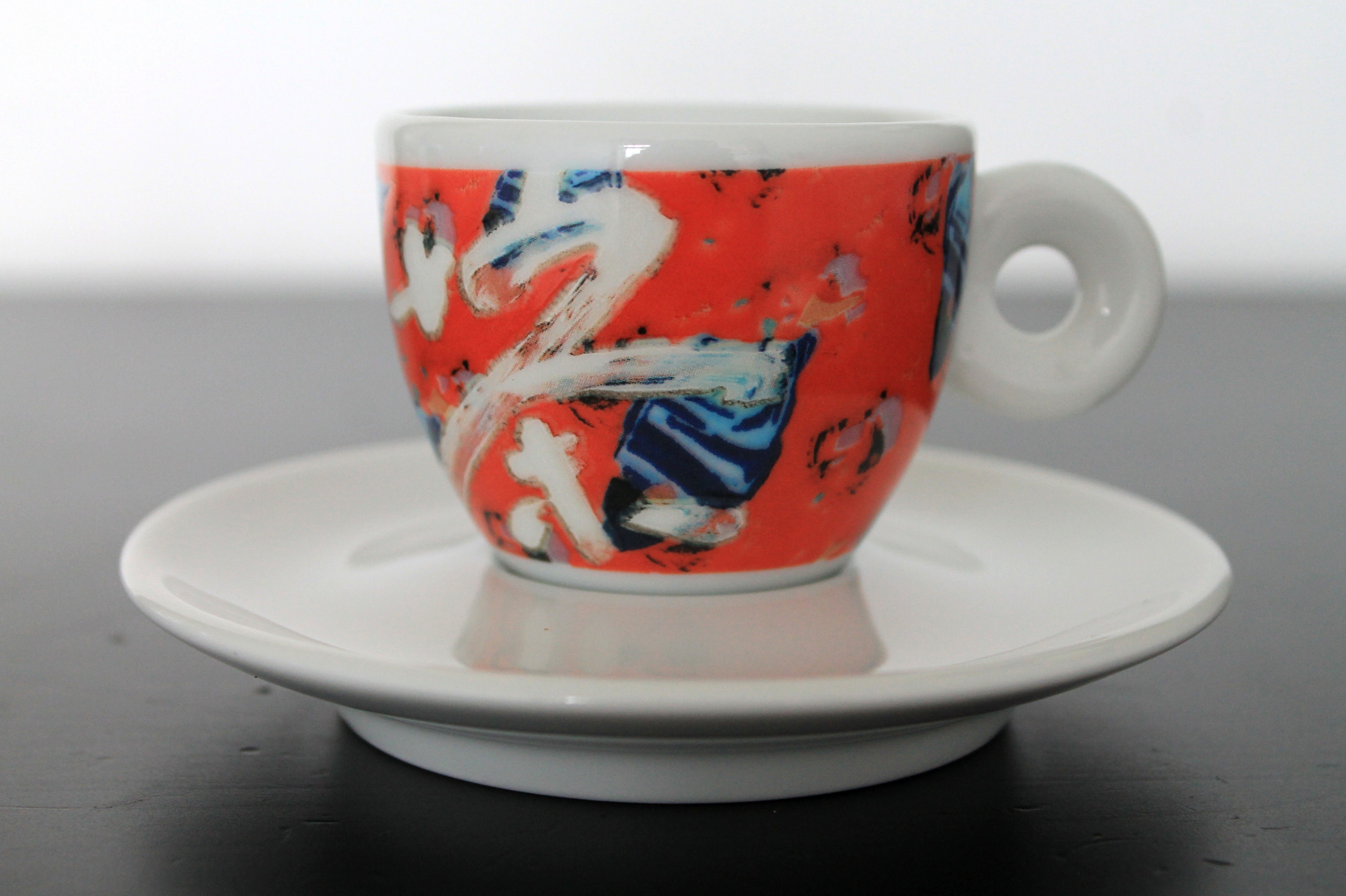 Illy Art Collection 1996 Nam June Paik Videogrammi 2x Espresso Coffee