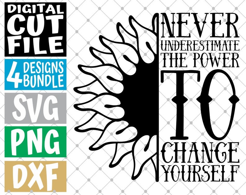 Download 4x Sunflowers Quotes Designs Bundle Svg Svg Files For Cricut Silhouette Wedding Svg Vector Mandala Svg File For Cricut Yellow Flower Art Collectibles Drawing Illustration Vadel Com
