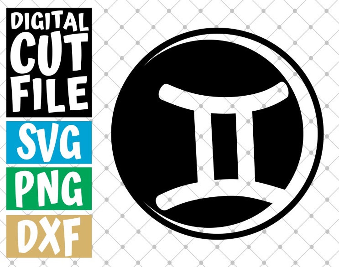 Gemini Svg, Zodiac Sign Svg, Horoscope Svg, Astrology Svg