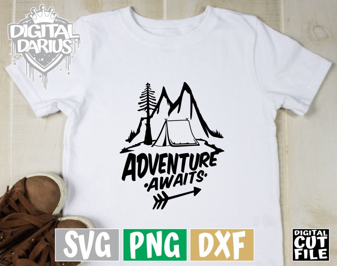 Adventure Awaits Svg Quote Svg Camper Svg Travel Svg - Etsy