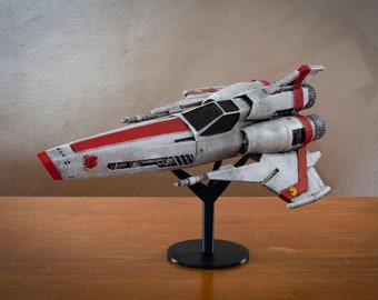 Battlestar Galactica Viper, Reboot Viper, Vaisseau spatial, Vaisseau spatial Viper, Réplique de vaisseau spatial, Figurine de vaisseau spatial Scifi, Figurines 3D