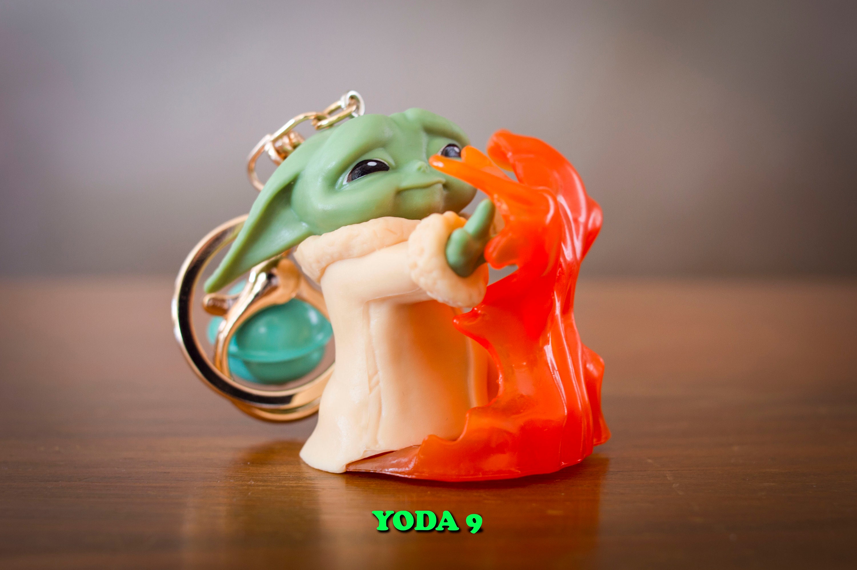 Portachiavi Gomma Star Wars Yoda Keychain