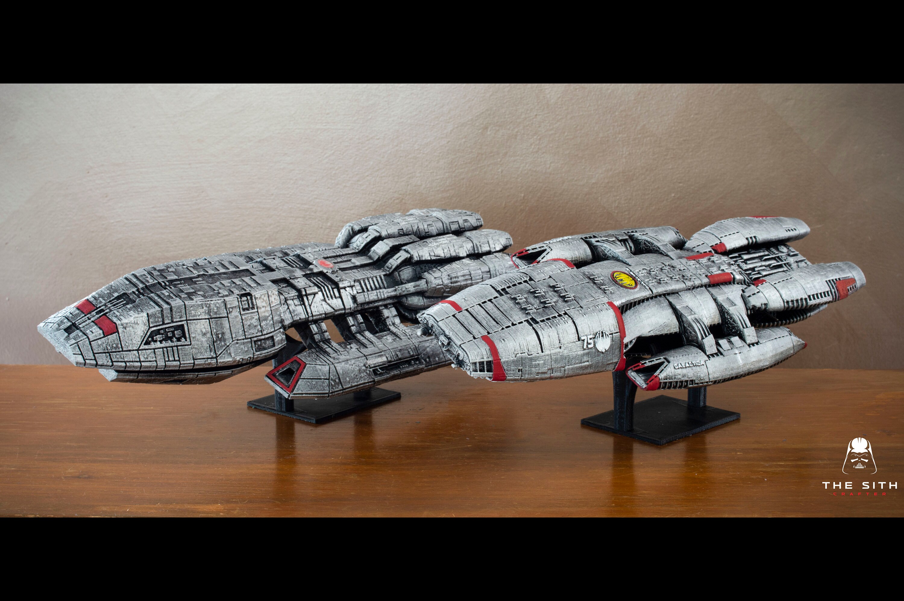 Eaglemoss Battlestar Galactica Starships Collection – Nº 3 Modern Galactica – Vaisseau Spatial De Collection – Magazine Inclus