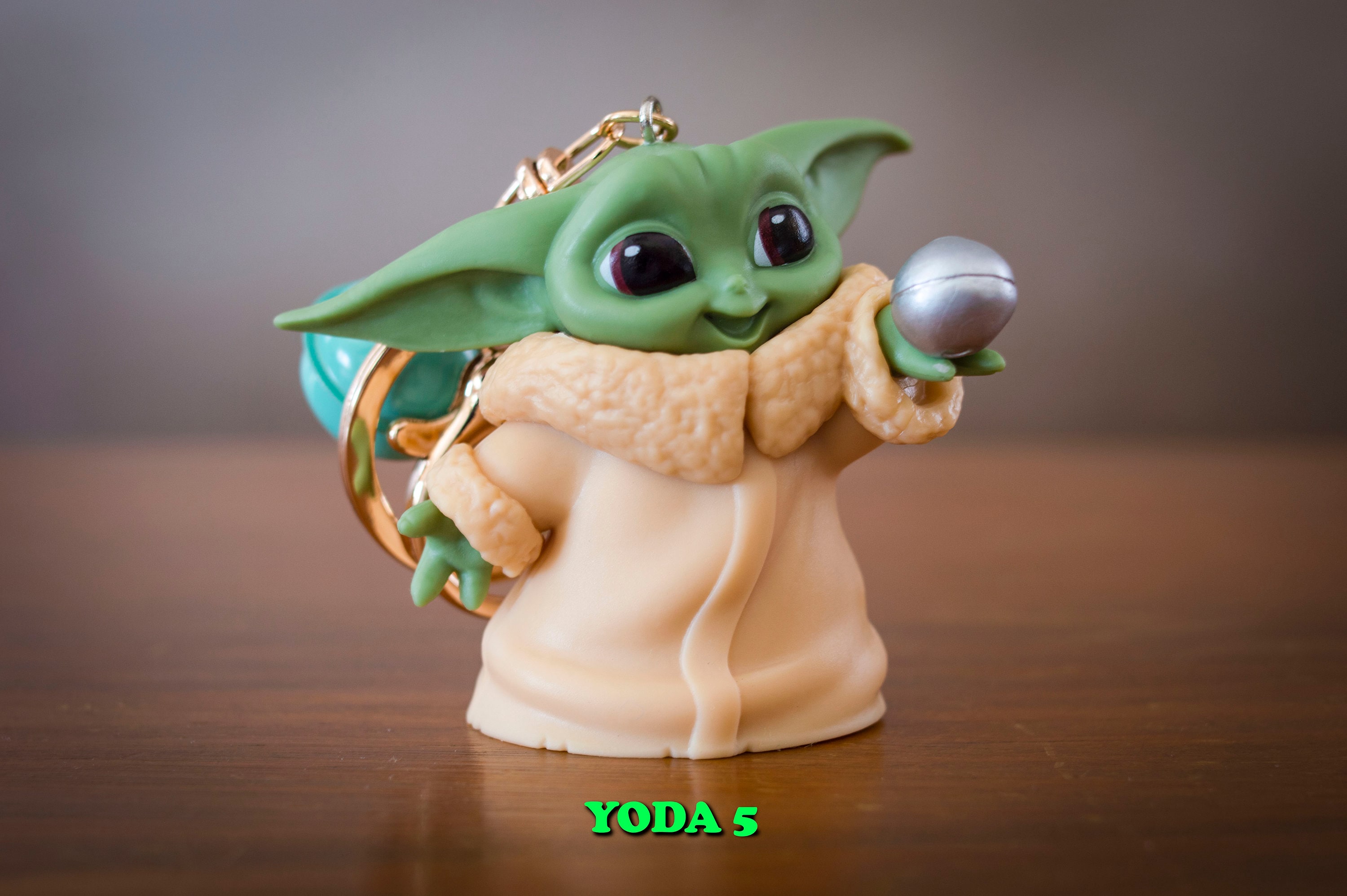 Portachiavi Gomma Star Wars Yoda Keychain