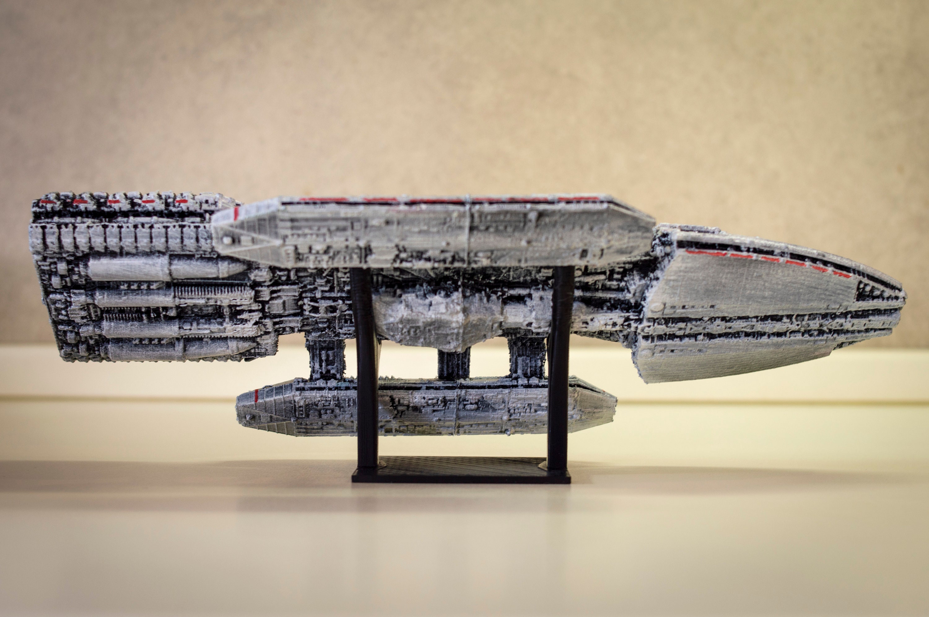 Original 1978 Battlestar Galactica High Detail Ship Model