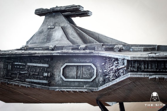 Maquettes et diorama custom de vaisseaux Star Wars 