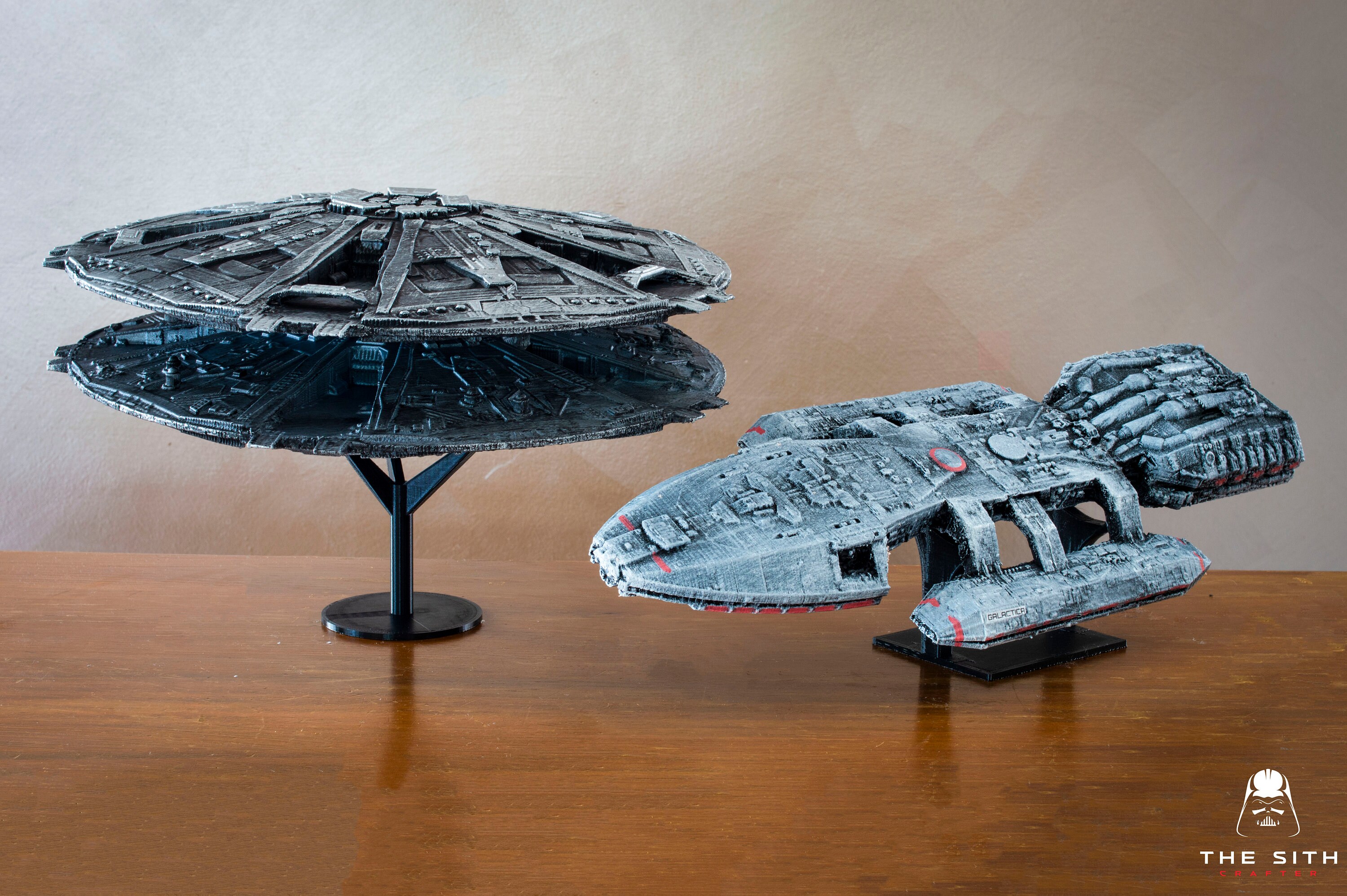 Original 1978 Battlestar Galactica High Detail Ship Model