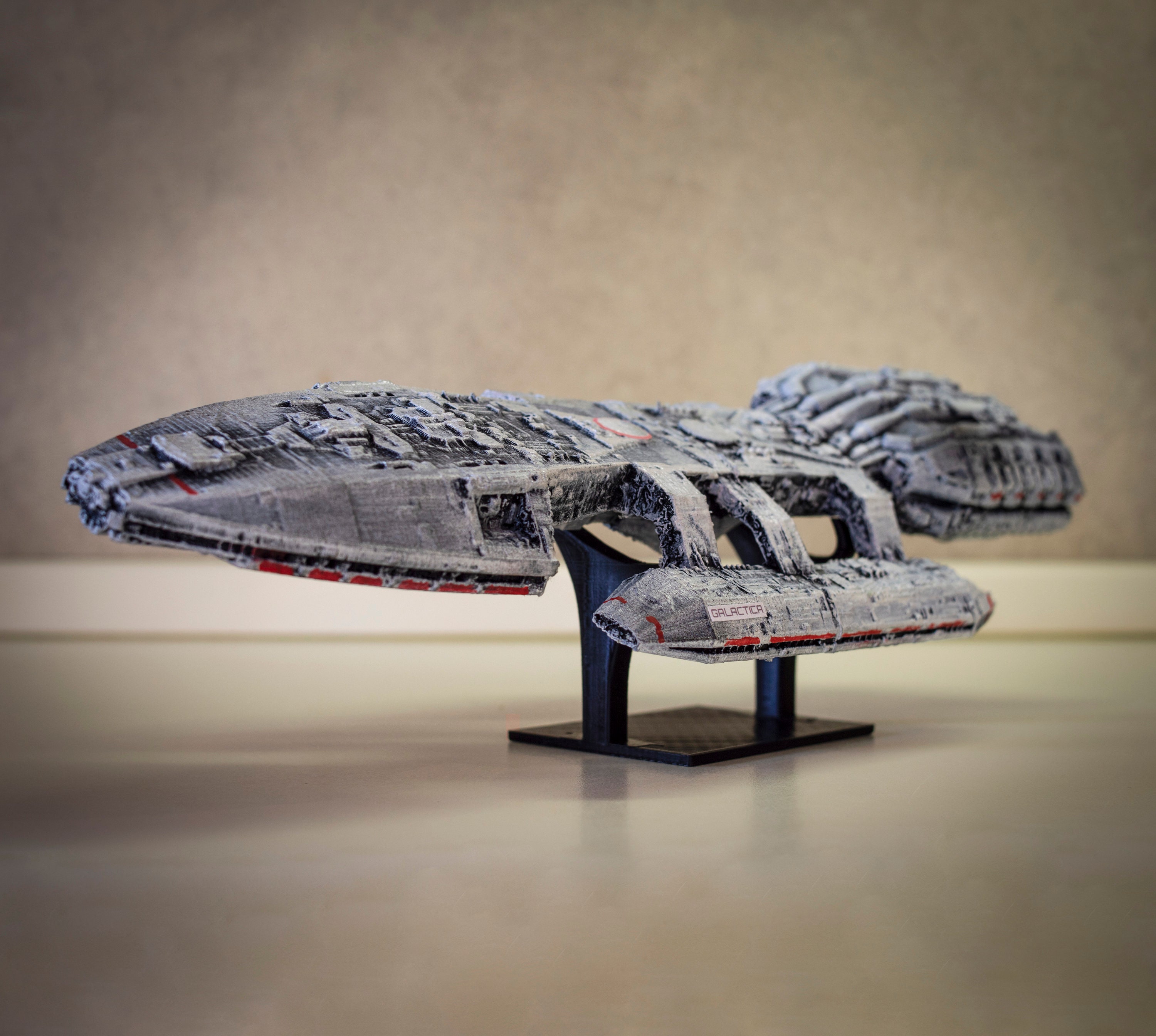 Original 1978 Battlestar Galactica High Detail Ship Model