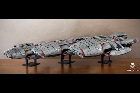 Battlestar Galactica High Detail Ship Model, Spaceship Prop