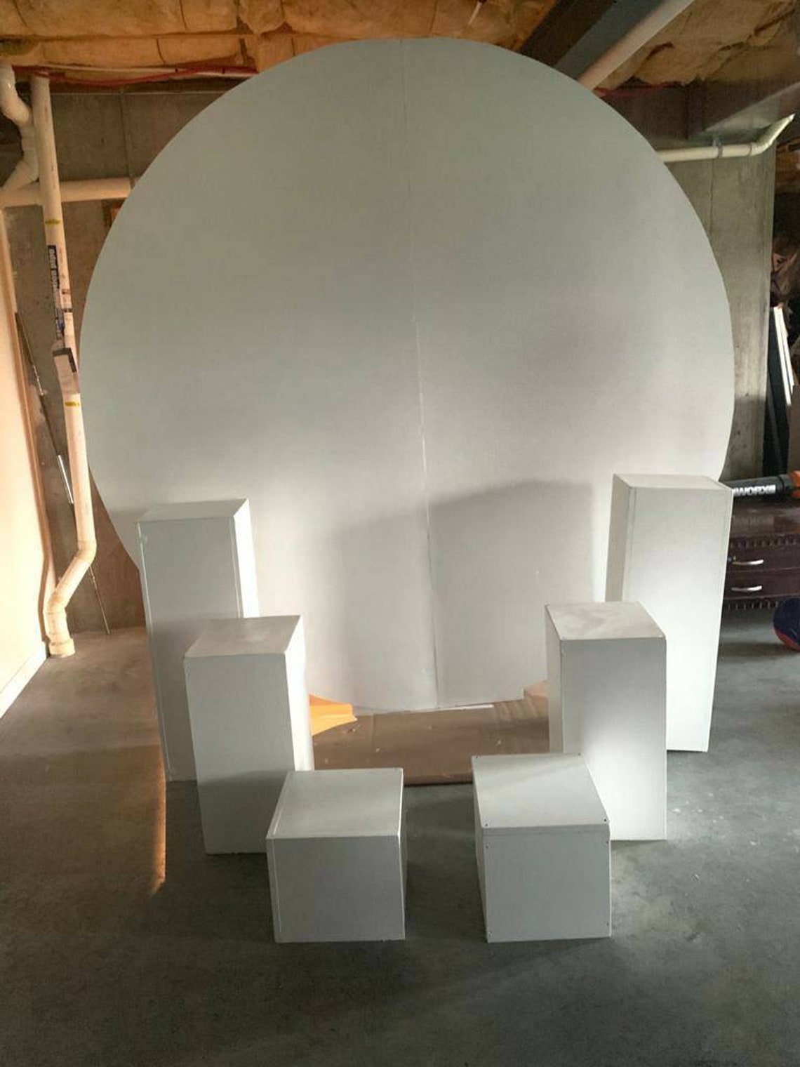 Wedding Pedestals Wedding Columns White Pedestals Wedding Etsy