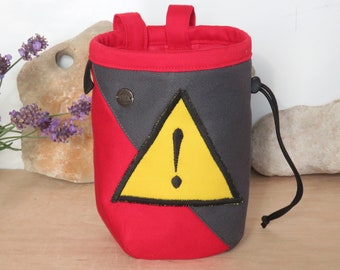 Attention the Best  Climber!  Chalk bag, Rock Climbing  bag, Chalkbag, Unique Gift for Climber, Arampi