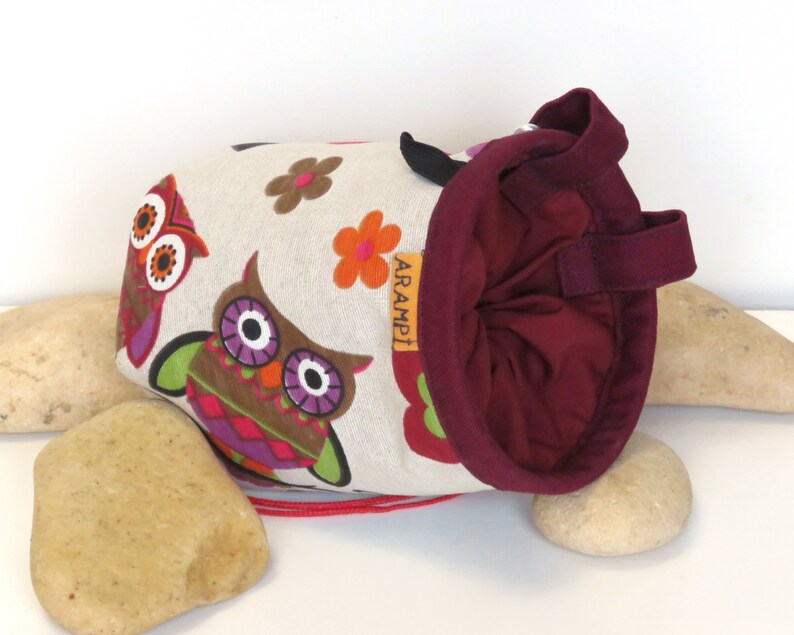 Owl Chalk Bag Rock Climbing Chalk Bag Chalkbag Gift for Etsy