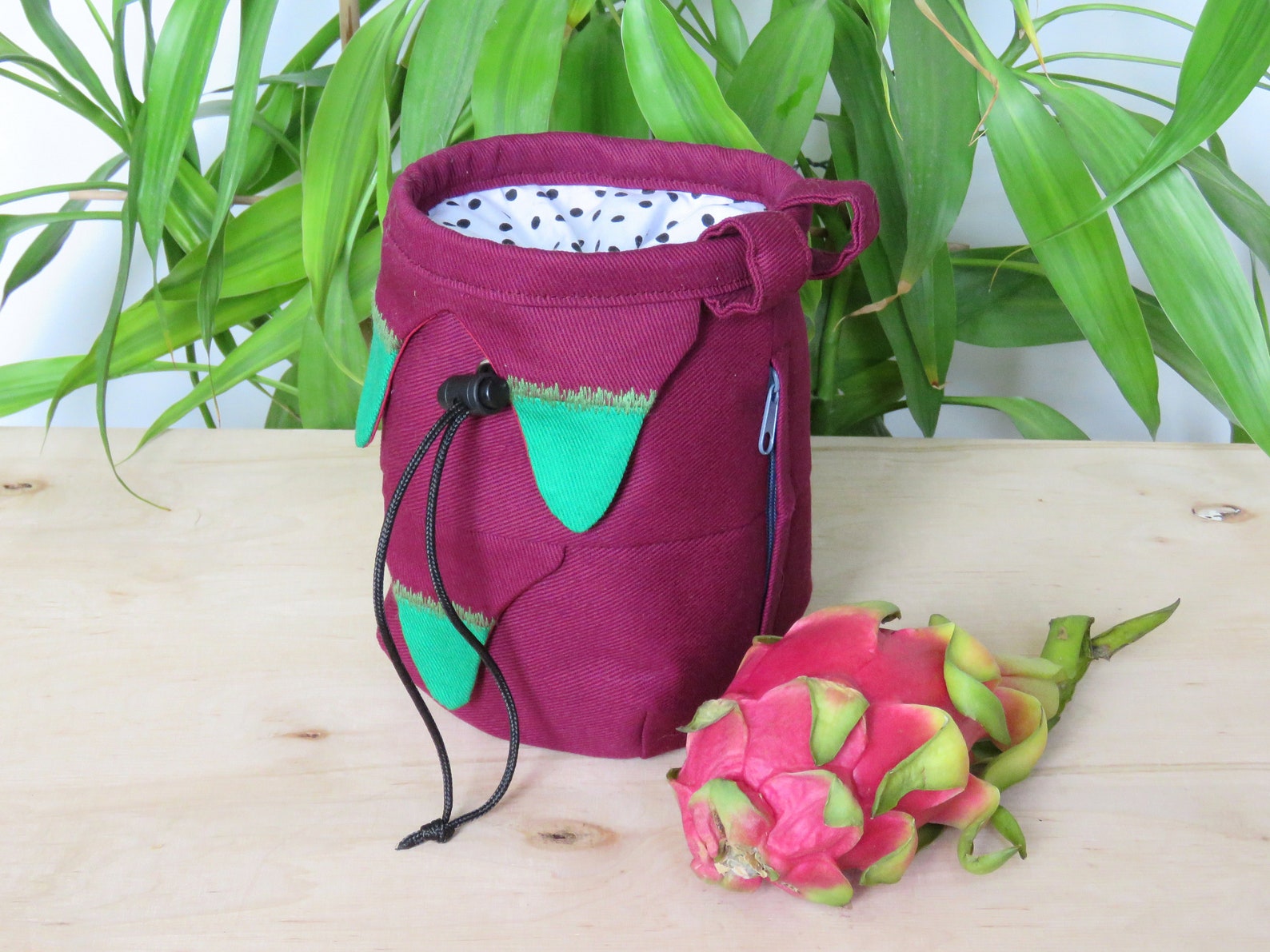 Dragon Fruit Chalk Bag Rock Climbing Bag Chalkbag Gift for Etsy