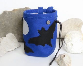 Bats Chalk Bag,  Halloween  Bag, Gift for Climber, Rock Climbing Bag, Arampi