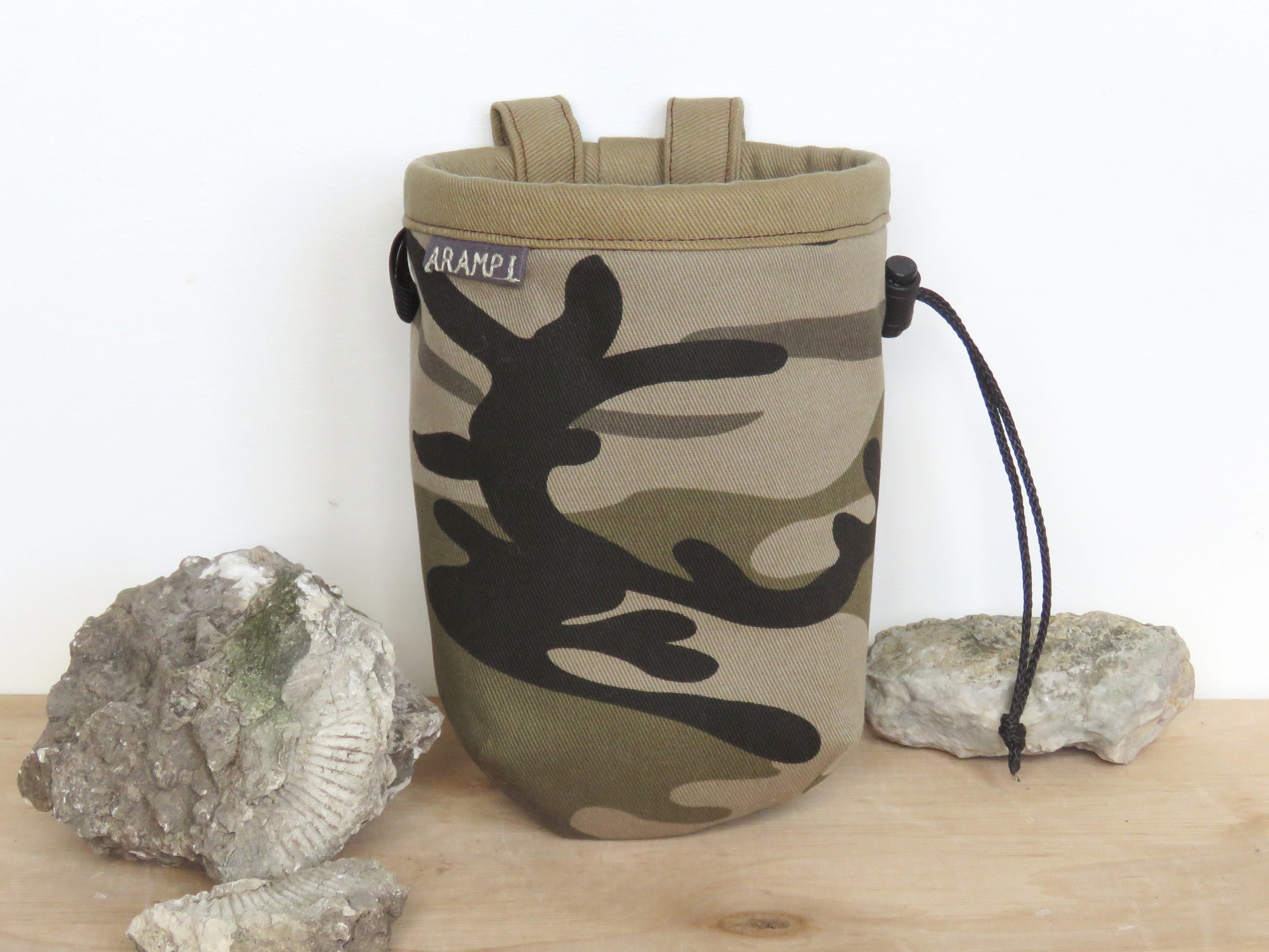 Chalk Bag CAMO Pattern Camouflage Chalk Bag Military Etsy