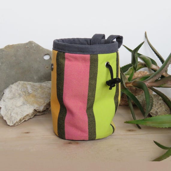 Bolsa De Tiza Para Escalada YY Vertical - 12cm Apertura, Cinturón Ajustable, Con Portacepillo, Para Roca Y Boulder