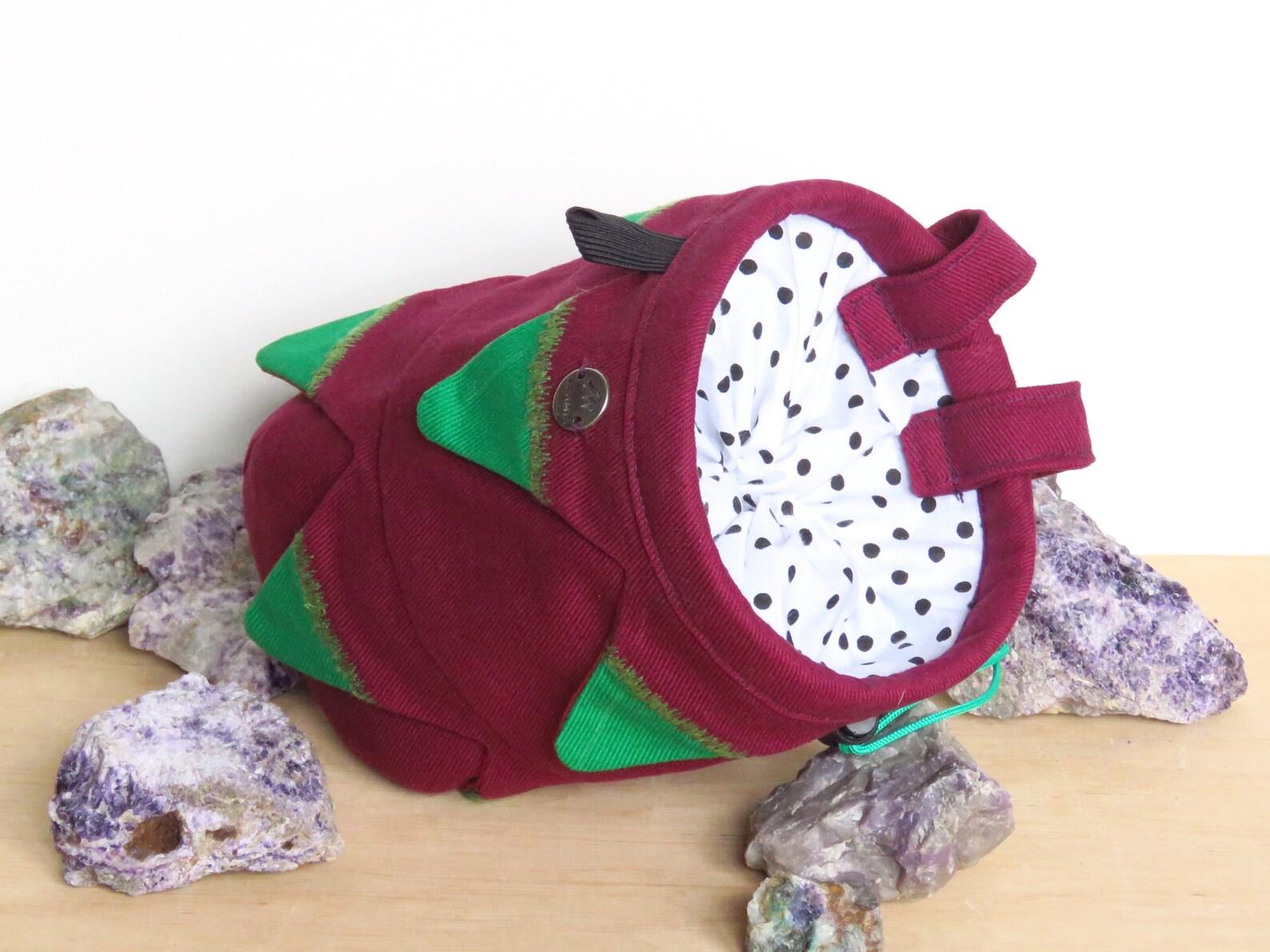 Dragon Fruit Chalk Bag Rock Climbing Bag Chalkbag Gift for Etsy