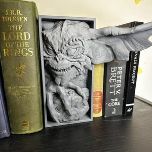 Gremlin Book Nook Insert: Mischievous Horror Movie Shelf Decor