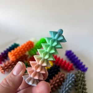 Highest Intensity Spikey Sensory Fidget Keychain: Stimming Tool