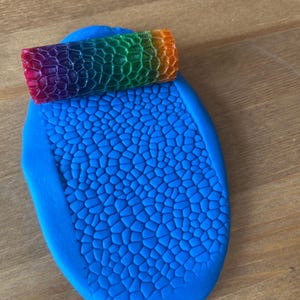 Playdough Texture Rollers Set, 3D Printed Clay Pattern Rollers, Sensory Art Tools