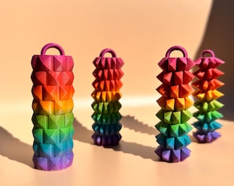 Sensory Fidget Keychain Bundle: Textured Stim Toys for Teens & Adults
