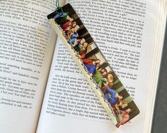 Last Supper Bookmark Leonardo Da Vinci Art Book Lover Gift