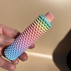 Twisty Click Fidget Toy: Sensorisk skrivbordsspinner för barn och vuxna