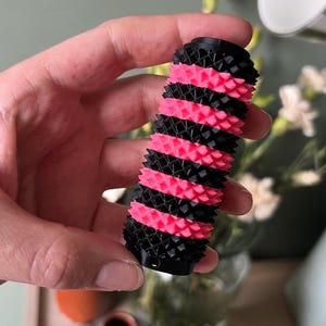 Dual Colour High Intensity Spiky Sensory Roller Textured Sensory Tool | Firm Stim Toy | Portable Fidget for Teens & Adults