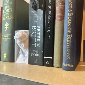Joel Zombie Survivor Book Nook: Dystopian Decor Collector Displays