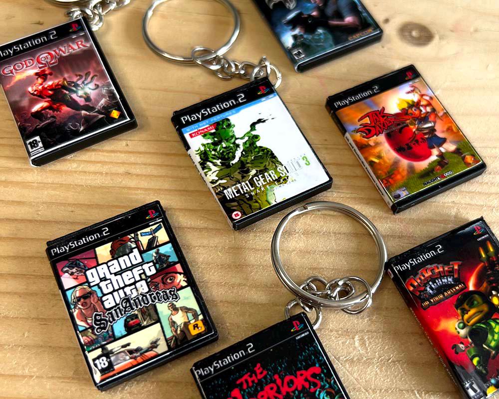 Accessoire Gaming Tekken 3 PSX Porte Clé Bois Sapin - Rgf