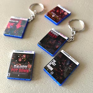 Custom Mini Game Case Keychain Personalised Gamer Gift Retro Console Style