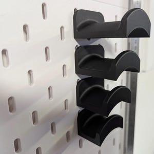 Headphone Holder Set for IKEA Skadis Pegboard | 3D Printed Wall Mounts in Multiple Sizes | Skadis Pegboard Accessories for Audio Gear